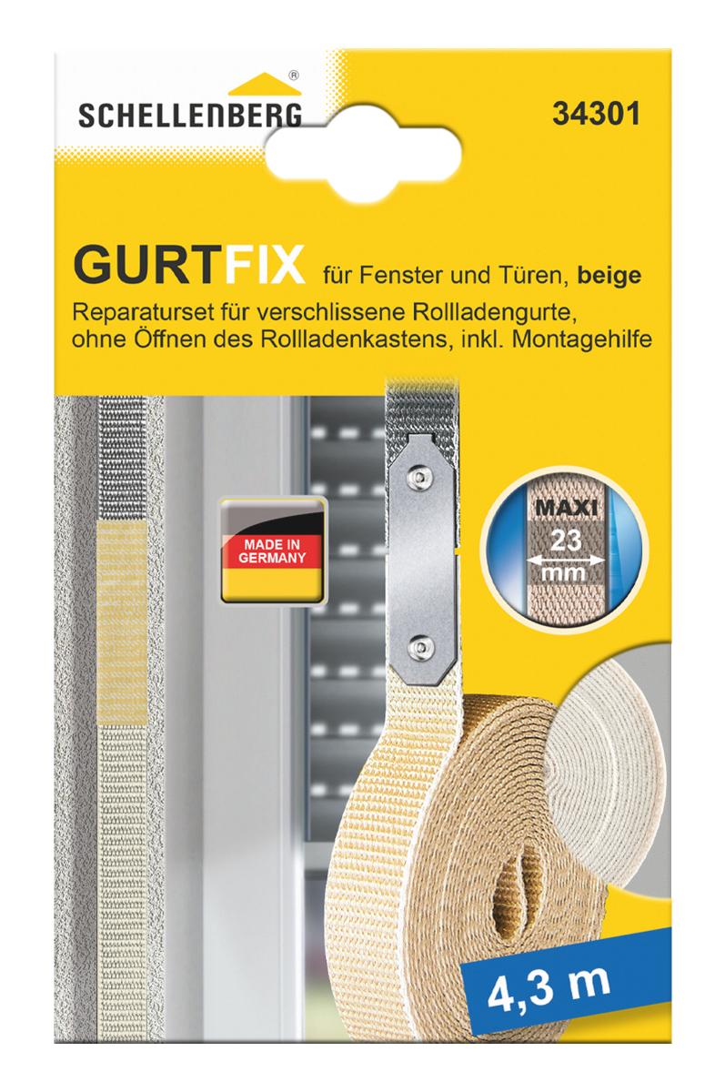 GURTFIX MAXI 23 mm, 4,3 m, beige | SCHELLENBERG