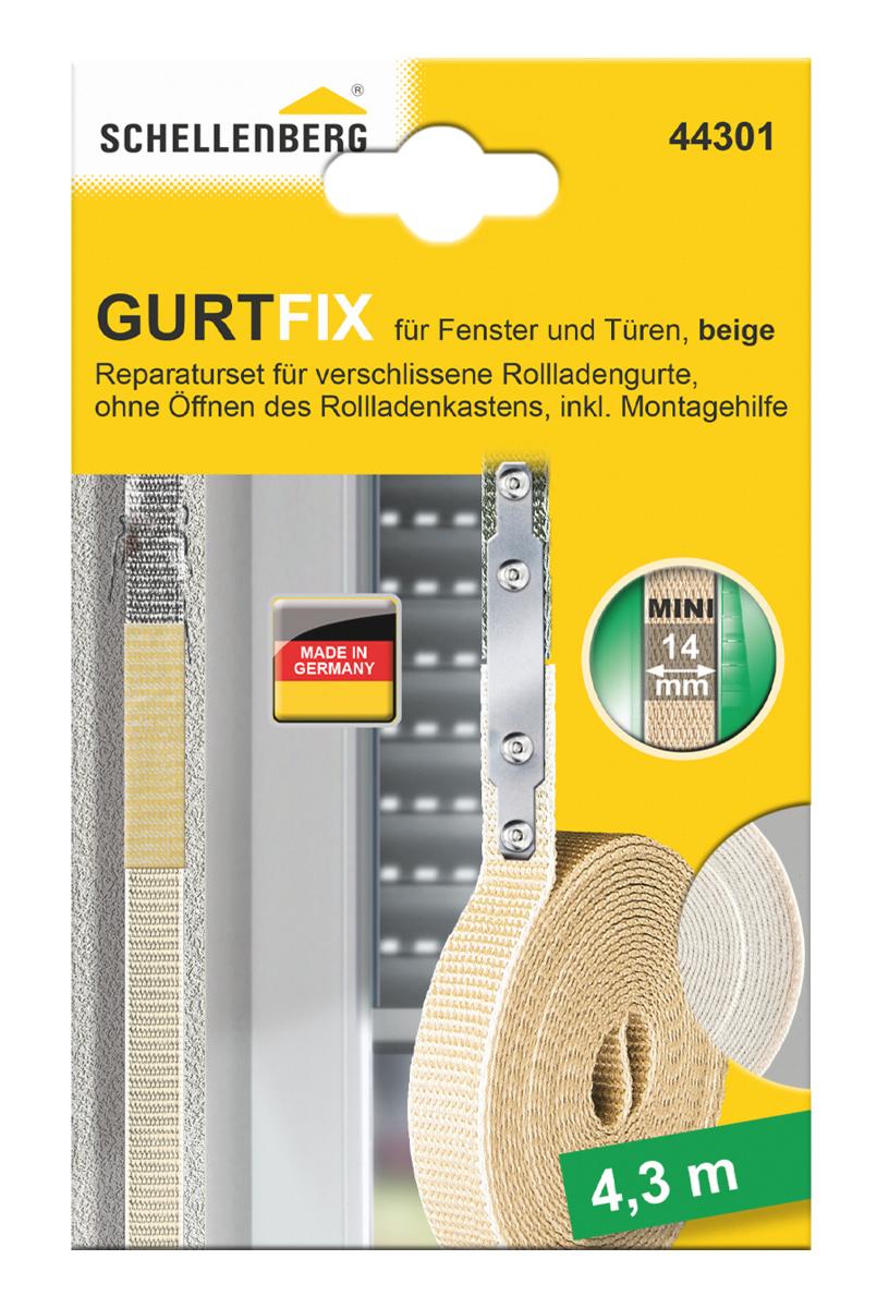 GURTFIX MINI 14 mm, 4,3 m, beige | SCHELLENBERG