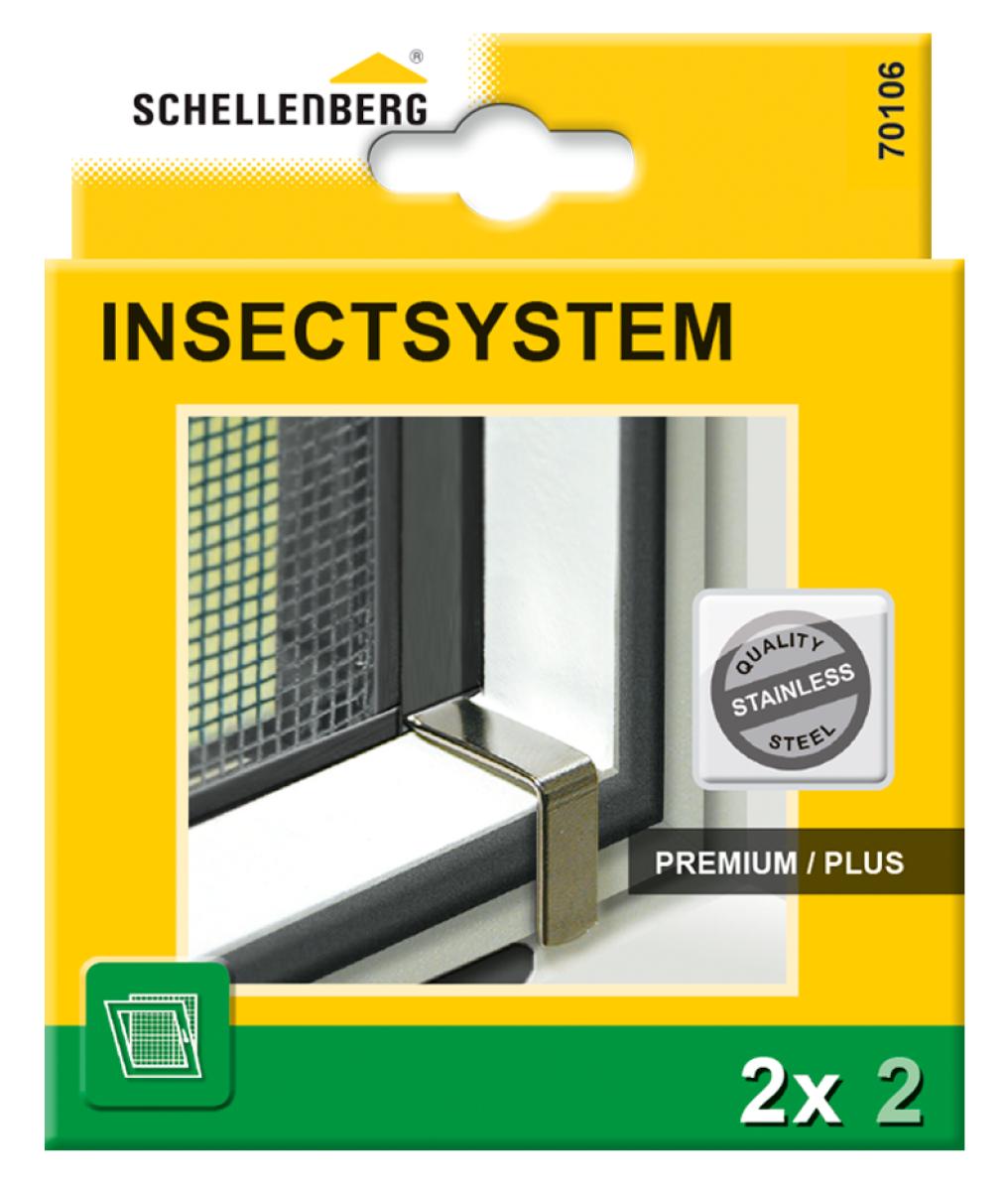 Einhängefedern für Insektenschutz-Fenster, 4 Stück | SCHELLENBERG