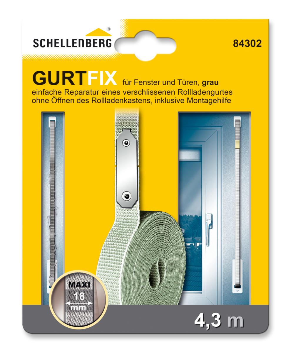 GURTFIX MAXI 18 mm, 4,3 grau m, | SCHELLENBERG