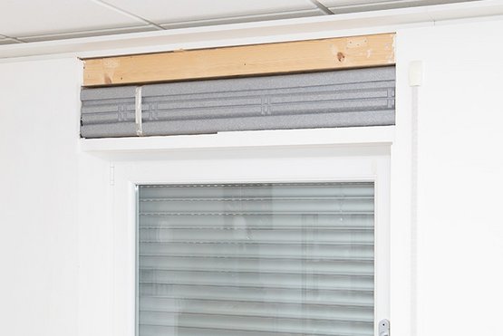 Dreiteilige Rollladenkasten-Dämmung - Schritt 6