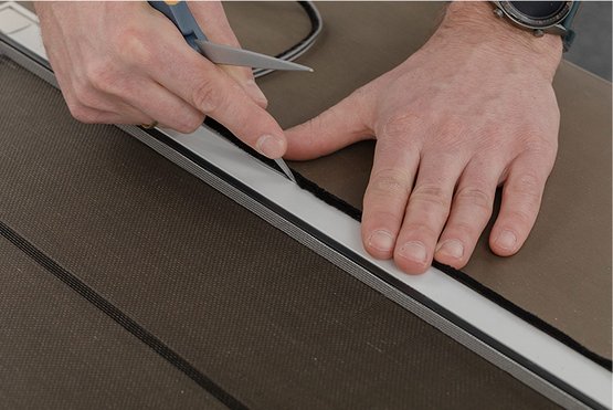 Einbau Insektenschutz-Tür PREMIUM - Schritt 9