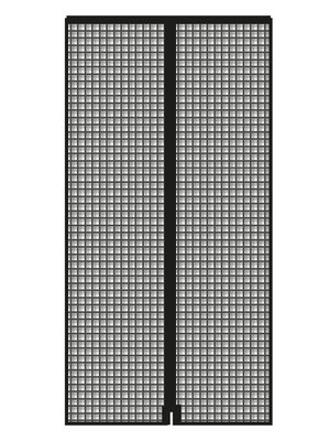 Fliegengitter Magnetvorhang, 120 x 240 cm, anthrazit