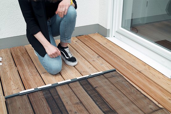 Montage-Tipp Insektenschutz-Teleskopvorhänge für Türen - Schritt 6