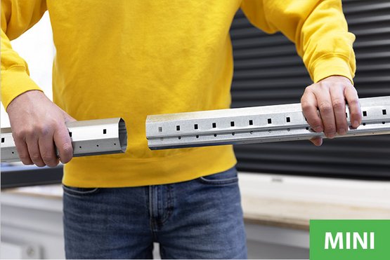 Montage Schellenberg Rollladenwelle MINI - Schritt 2