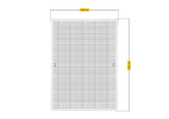 Insektenschutz-Fenster PREMIUM, max. 100 x 120 cm, weiß | SCHELLENBERG