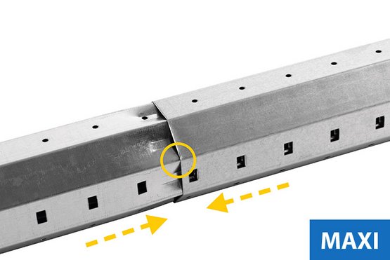 Montage Schellenberg Rollladenwelle MAXI - Schritt 3