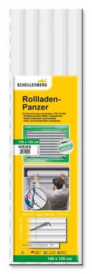 Mini Rolladenpanzer PVC 25,74 EUR//qm Ma/ßanfertigung Wunschma/ß 75cm-160cm Breite x 230cm H/öhe