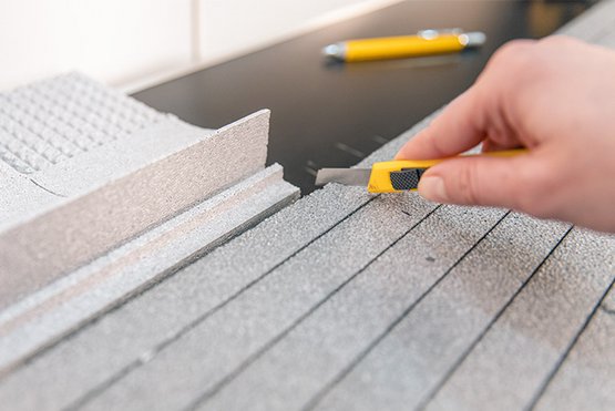 Zweiteilige Rollladenkasten-Dämmung - Schritt 5