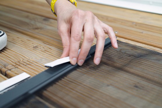 Montage-Tipp Insektenschutz-Teleskopvorhänge für Türen - Schritt 5