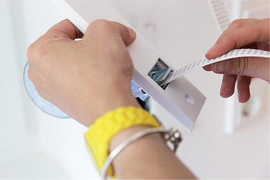 Einbau Einlasswickler - Schritt 3