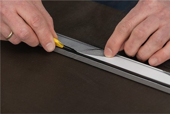 Einbau Insektenschutz-Tür PREMIUM - Schritt 8