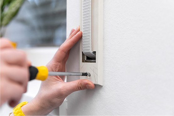 Einbau Einlasswickler - Schritt 2