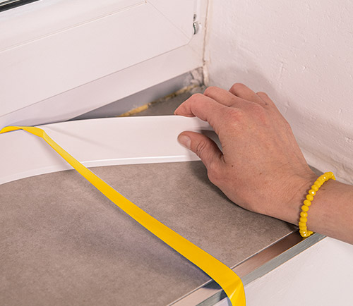 Schellenberg Fenster Abdeckleisten für Innen
